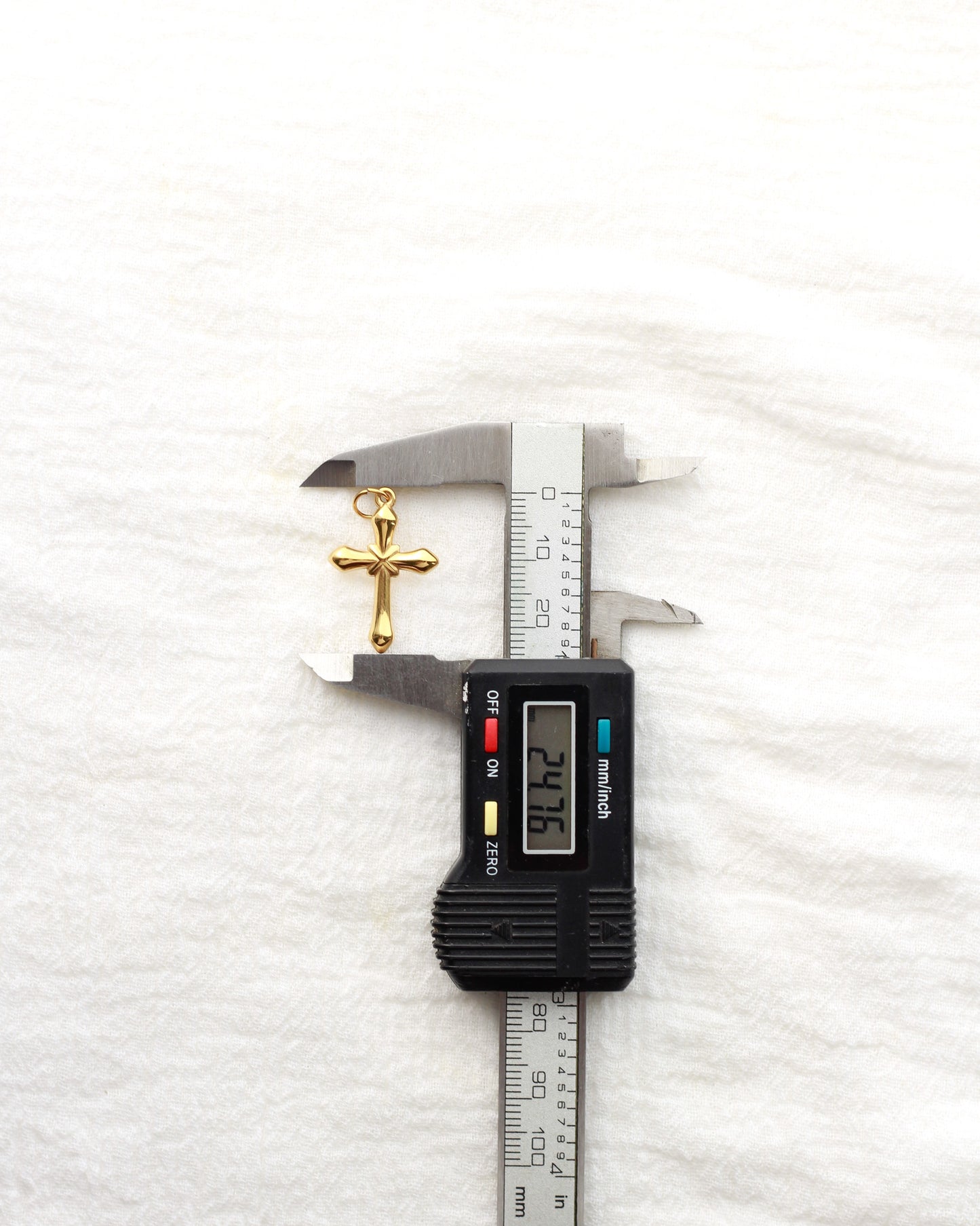 24mm X Cross PVD Charm, CH423