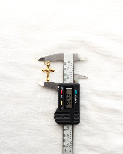24mm X Cross PVD Charm, CH423