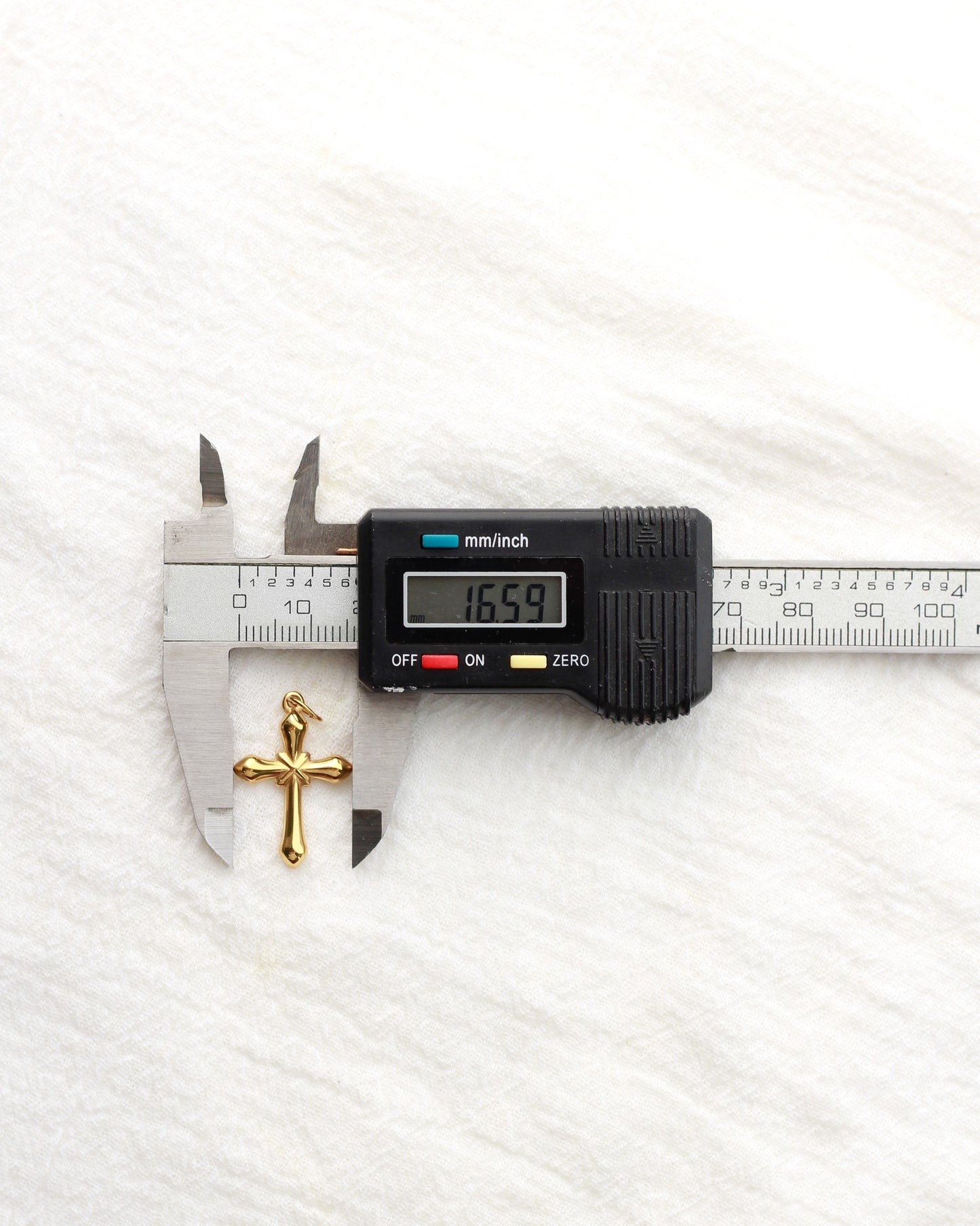 24mm X Cross PVD Charm, CH423