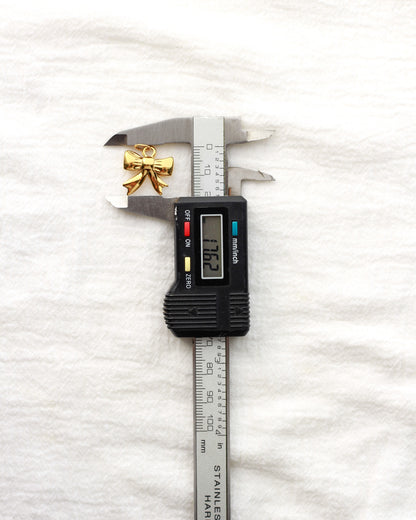 17mm Bow PVD Charm, CH422