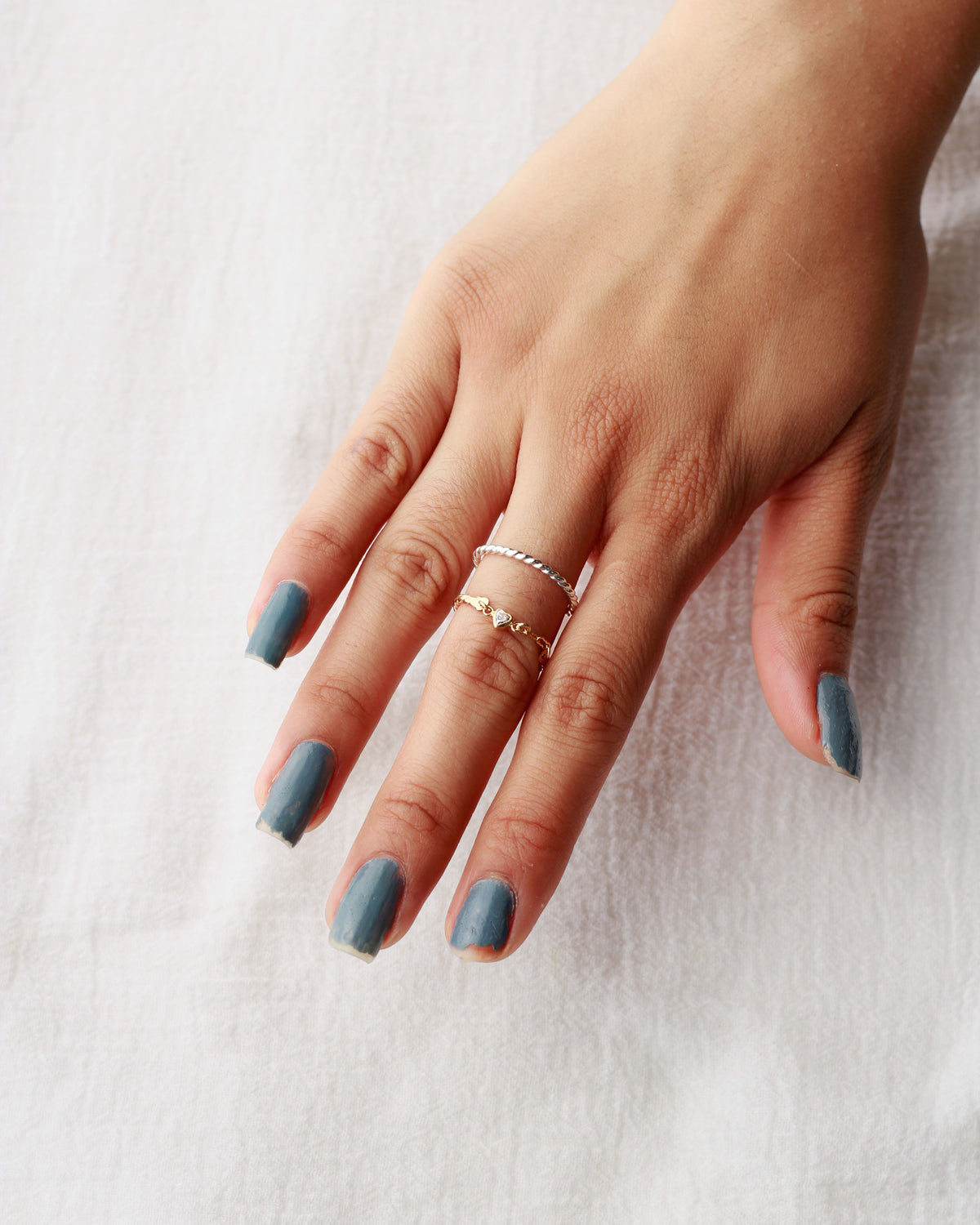 1.3mm Twisted PJ Cuff Ring, R72