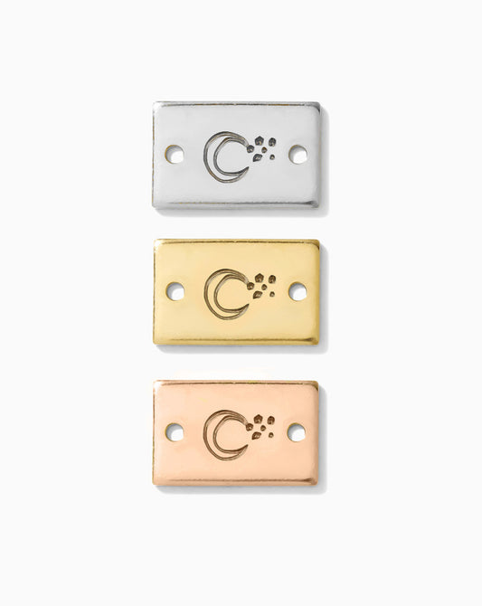 Moon & Stars Mini Bar Connector, SCN508