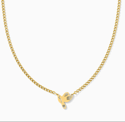 18" Hummingbird Necklace, N87