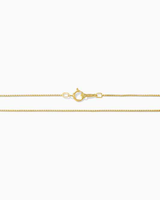 Gold Filled Box Chain, NC02