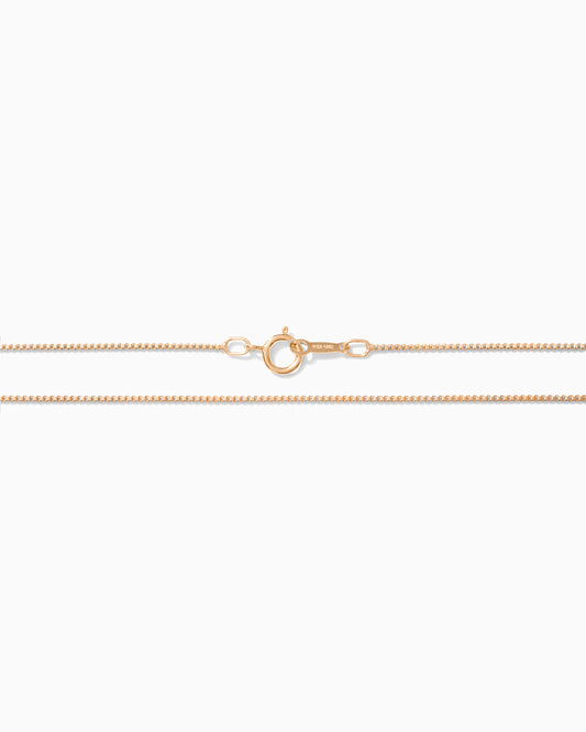 Rose Gold Box Chain, NC02