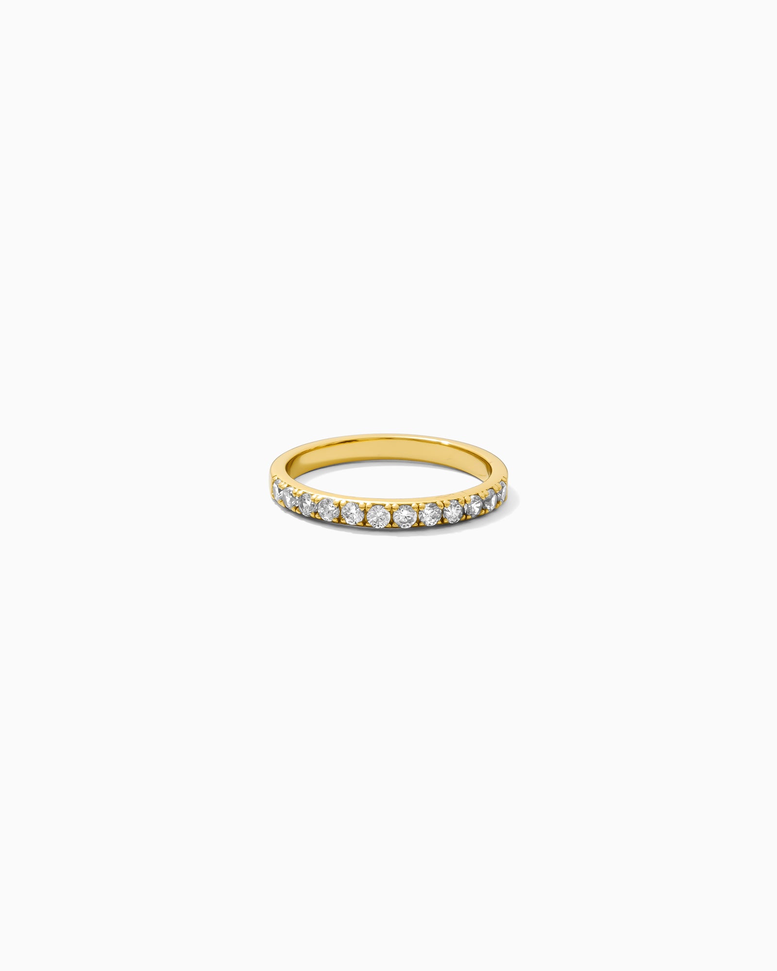April Birthstone Ring – White Topaz CZ, R61