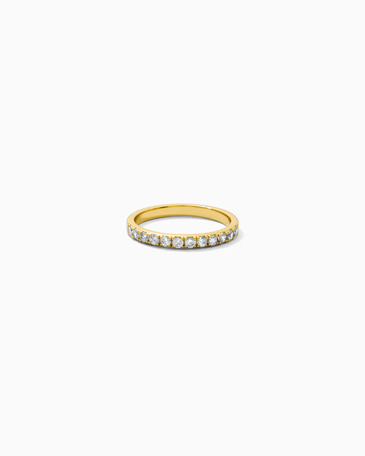 April Birthstone Ring – White Topaz CZ, R61