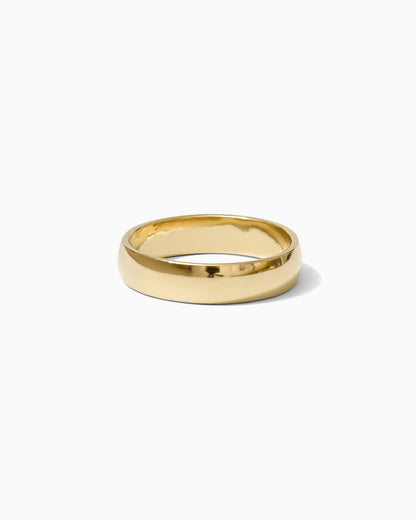 Smooth Thick Band Ring, R14