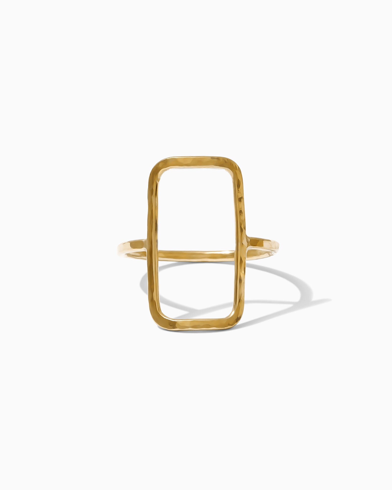 Open Rectangle Wire Ring, R13