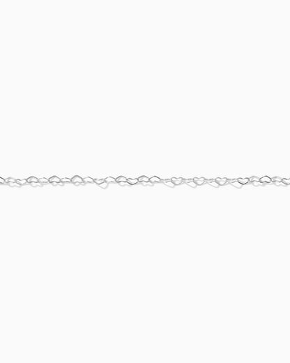 1.6mm Flat Heart Chain, S181