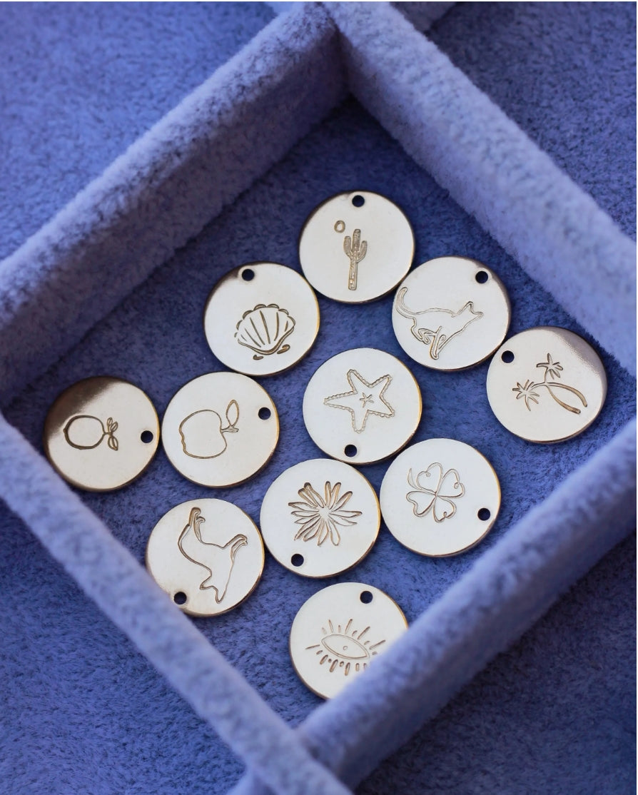 12.7mm Cat Pendant, CH145