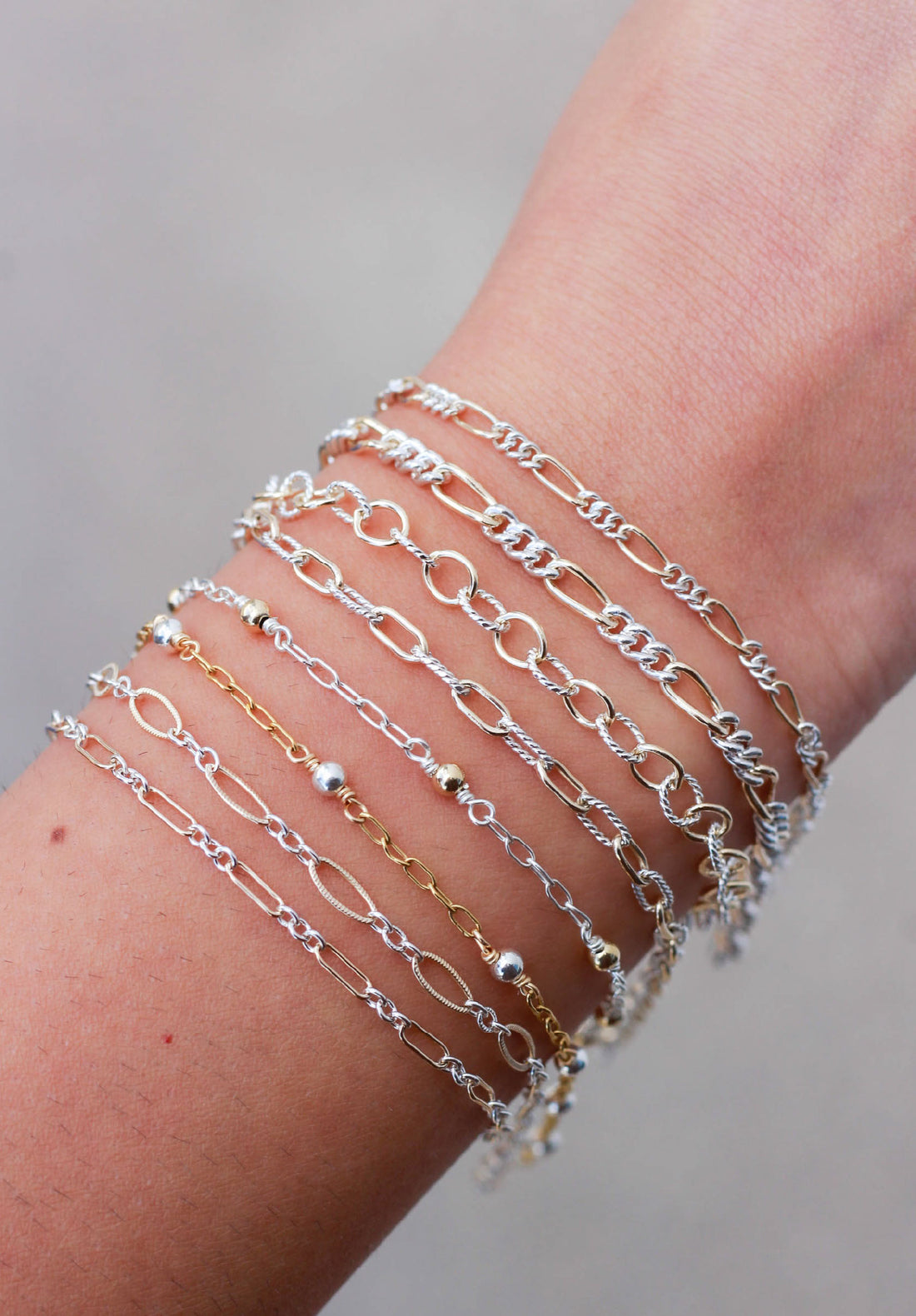 Mixed Metal Chains