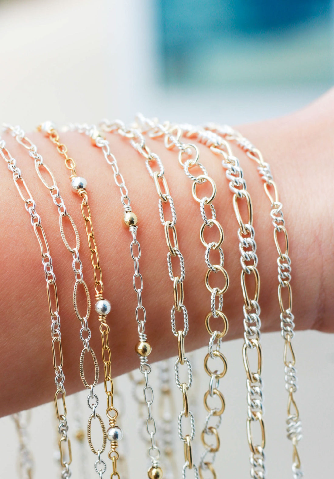 Mixed Metal Chains