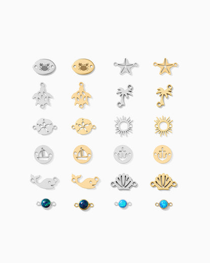 Summer Connector Pack - Silver & Gold