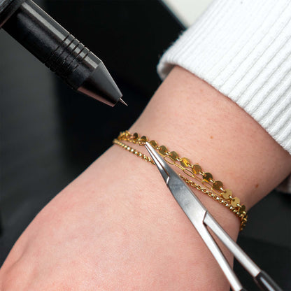 Sunstone Grounded Hemostat Locking Pliers for Your Permanent Jewelry Welder™
