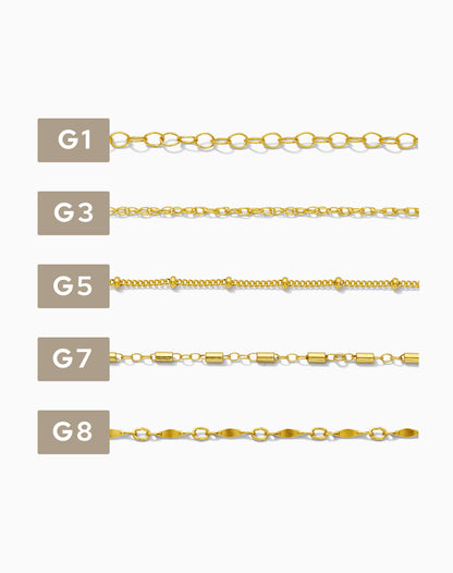 Footage Chain Sample Card for G1-G42, CSP200-1
