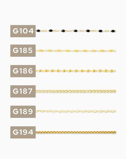 2 inch chain sample for G78-G203, CSP200-3