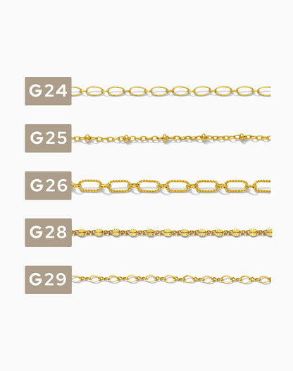 Footage Chain Sample Card for G1-G42, CSP200-1