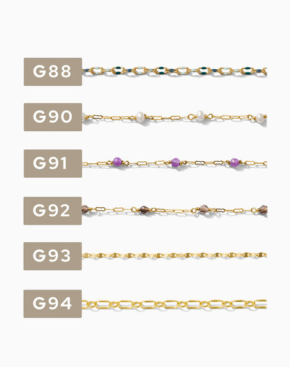 2 inch chain sample for G78-G203, CSP200-3