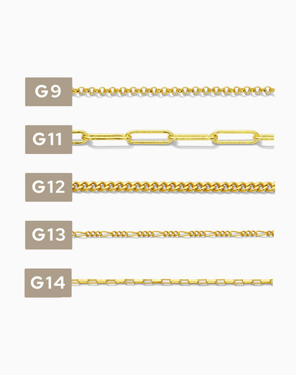 Footage Chain Sample Card for G1-G42, CSP200-1