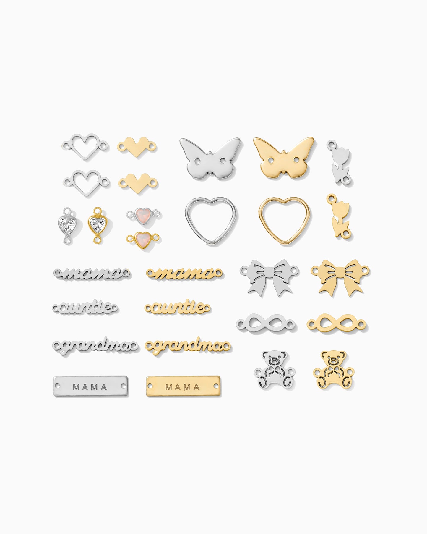 Mama Connector Pack- Silver & Gold