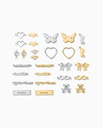 Mama Connector Pack- Silver & Gold
