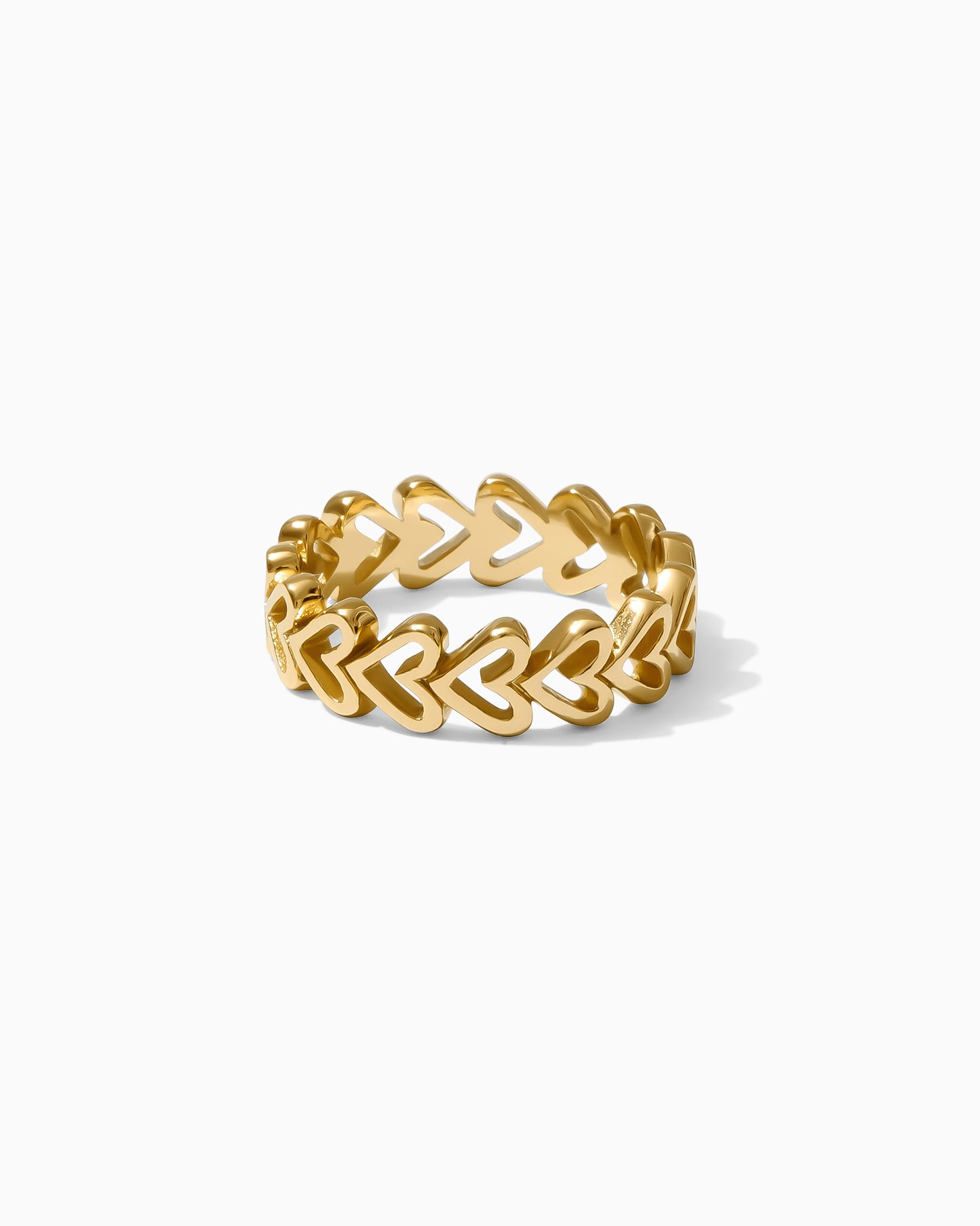 Heart Band Ring, R48