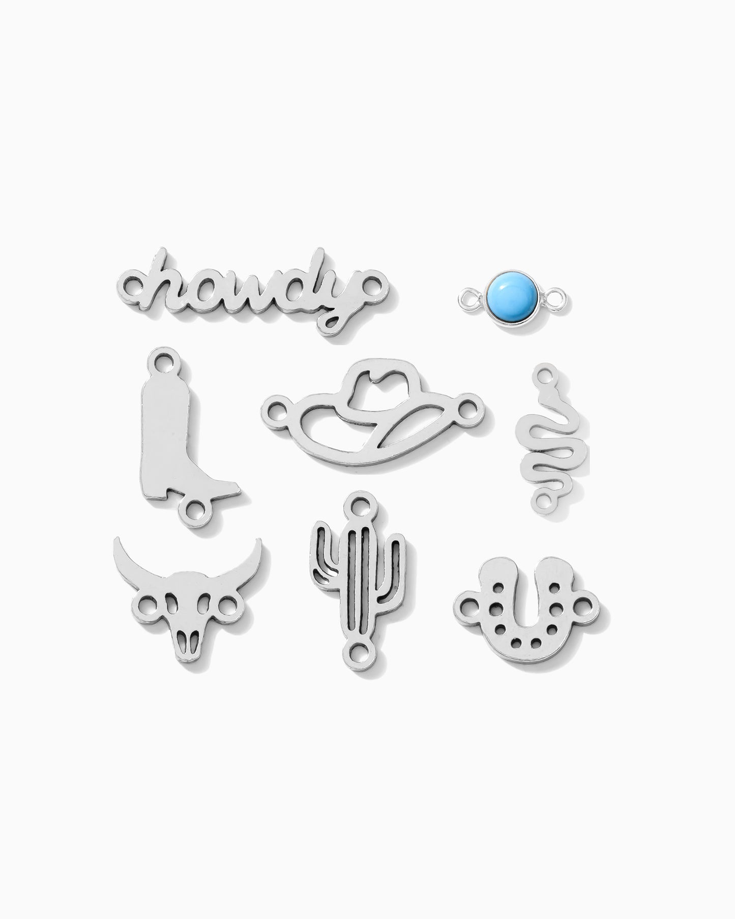 Western Connector Pack- Silver