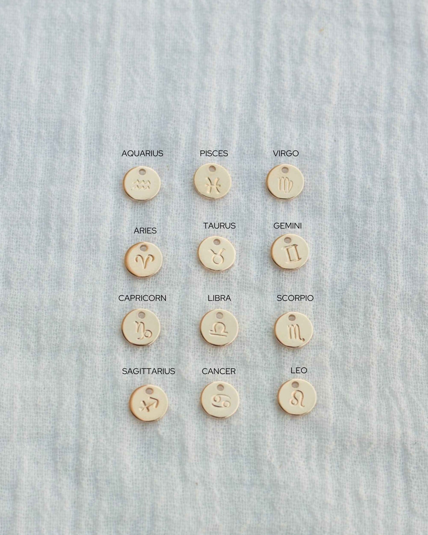 6.3mm Zodiac Charm, CH05