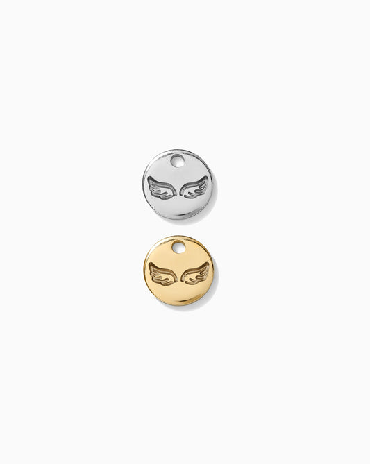 6.3mm Angel Wings Charm, CH05