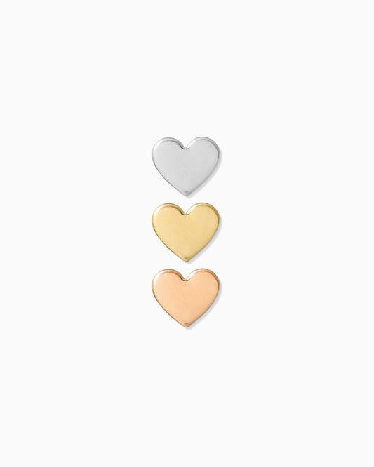 10x11mm Heart Blank, B23