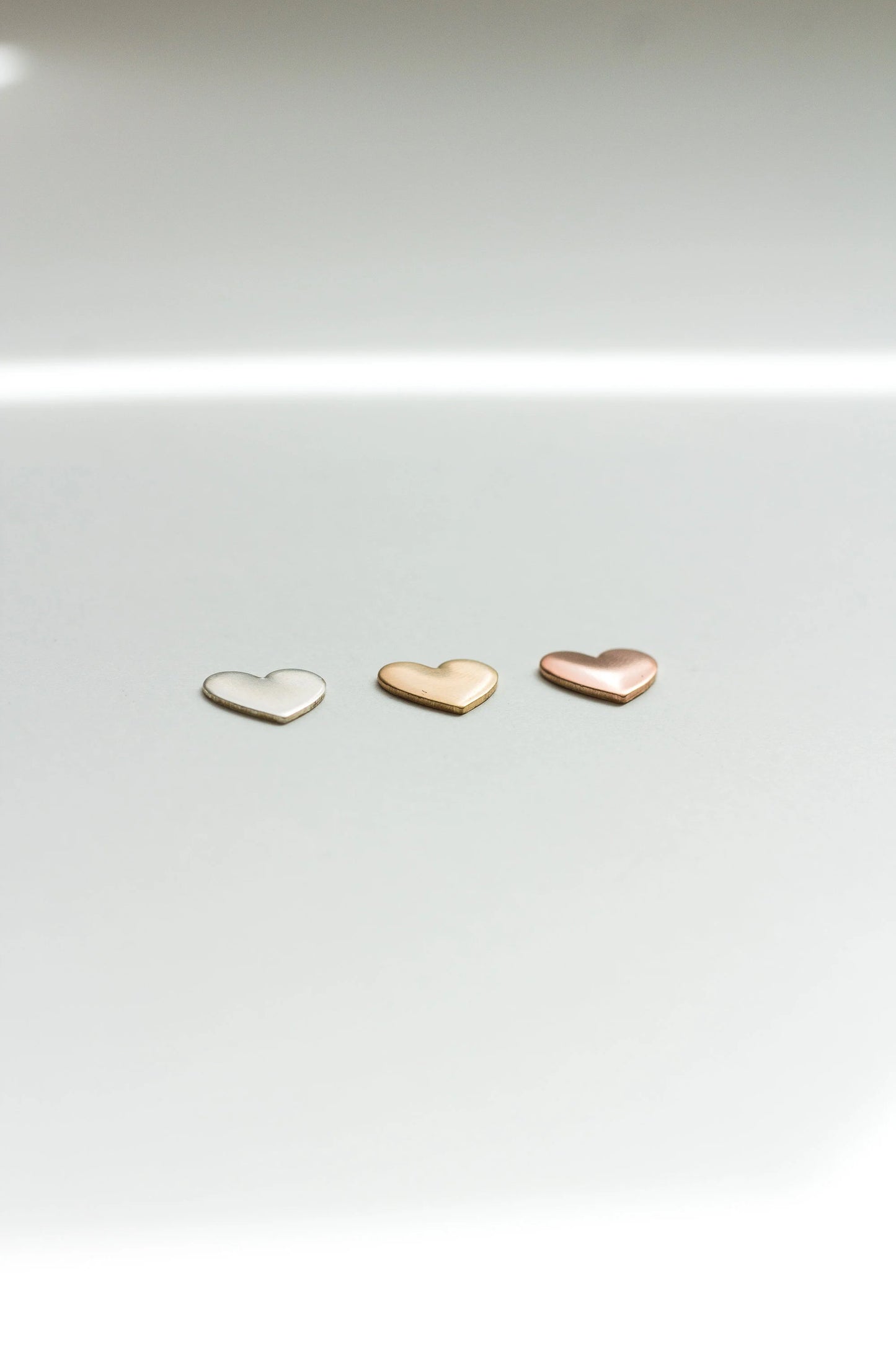 10x11mm Heart Blank, B23
