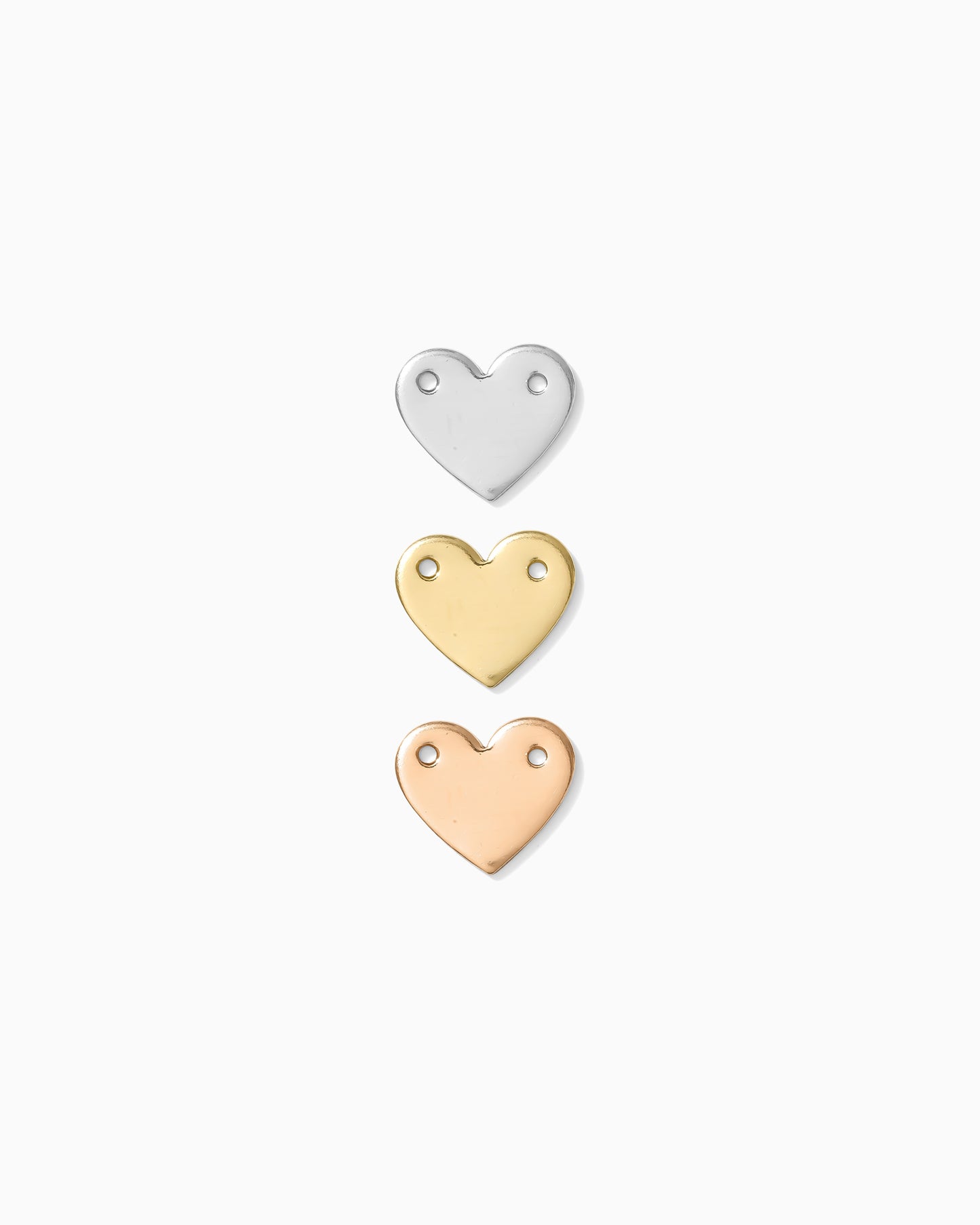 Heart Necklace Connector, B34, B70, B71