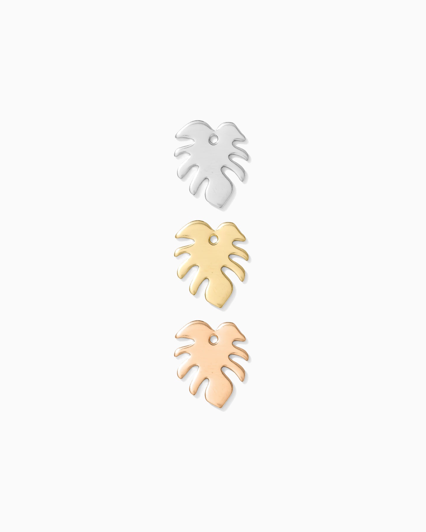 Monstera Leaf Charm, B65