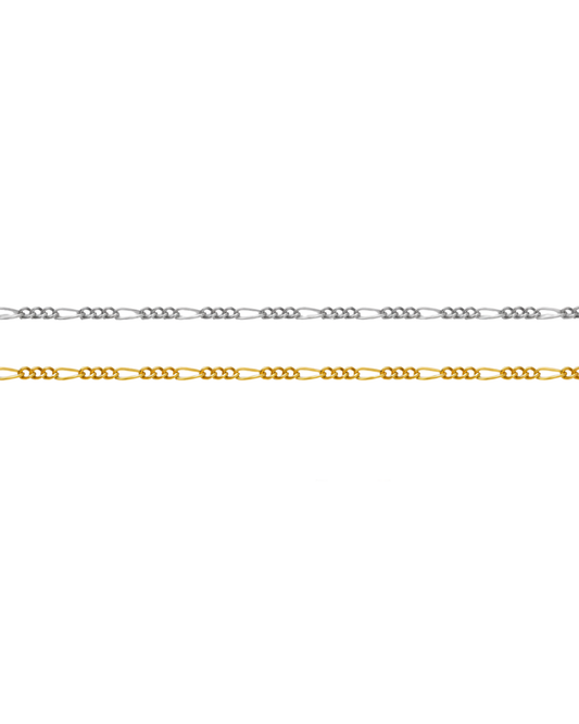 1.5mm Figaro Chain, S13, G13