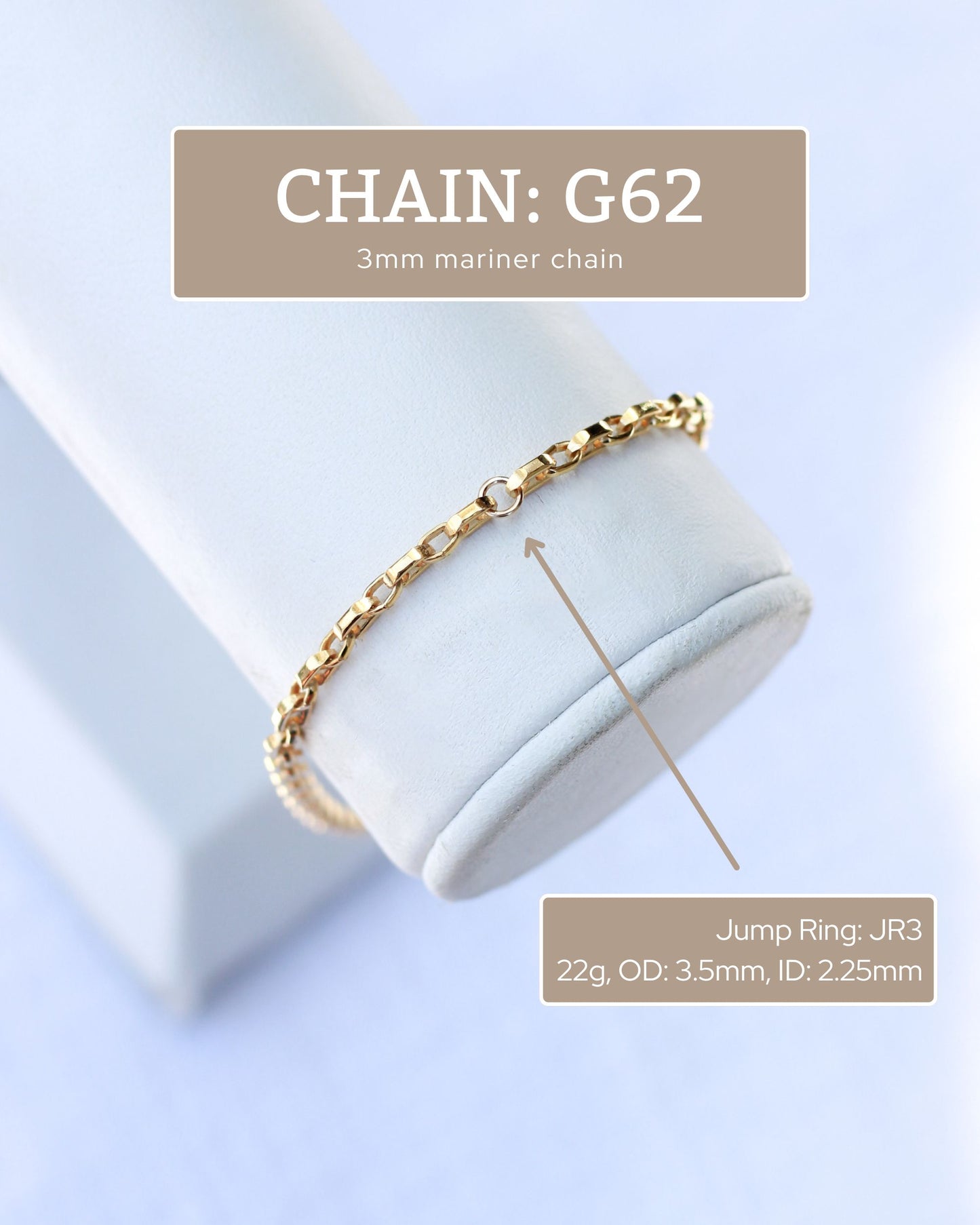 3mm Mariner Chain, S62, G62