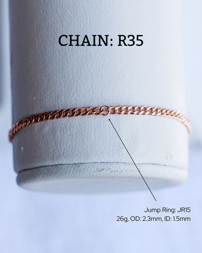 2mm Curb Chain. G35, S35, R35