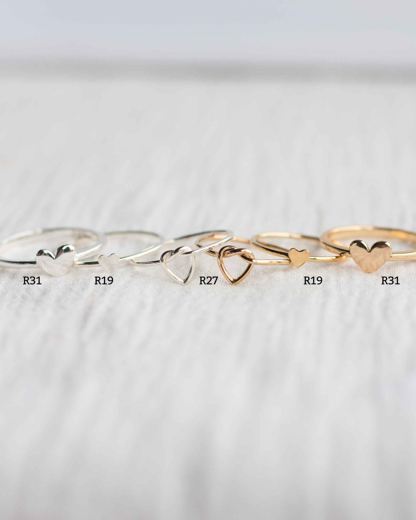 Heart Knot Ring, R27