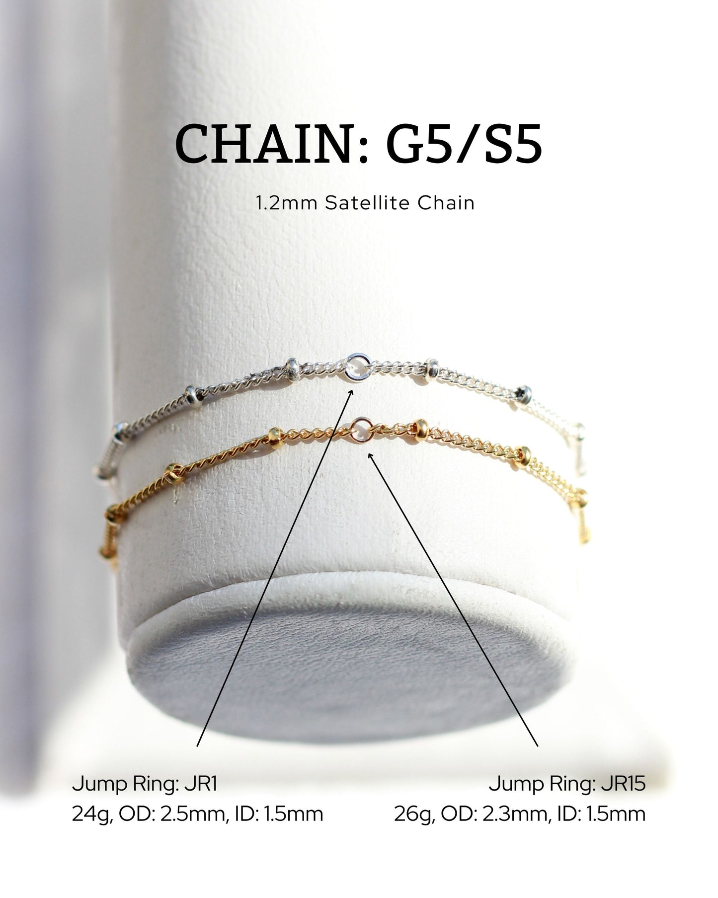 1.2mm Satellite Chain, G5, S5