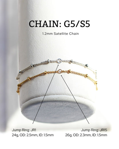 1.2mm Satellite Chain, G5, S5