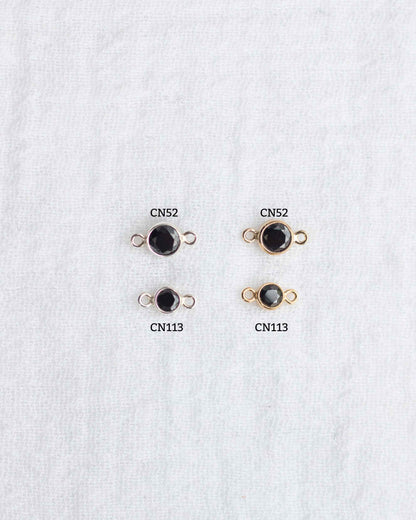 3mm Black CZ Connector, CN113