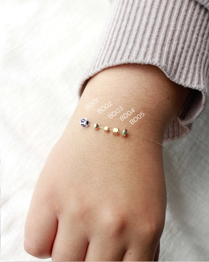 4mm Square Bead, BD04