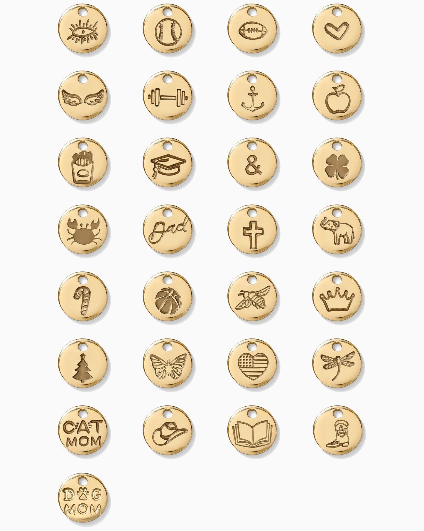 Tiny Disc Charm, CH05