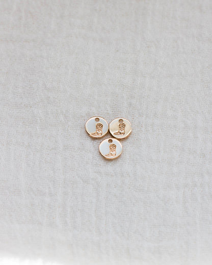 6.3mm Cowboy Boot Charm, CH05