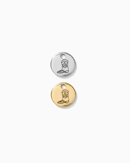 6.3mm Cowboy Boot Charm, CH05