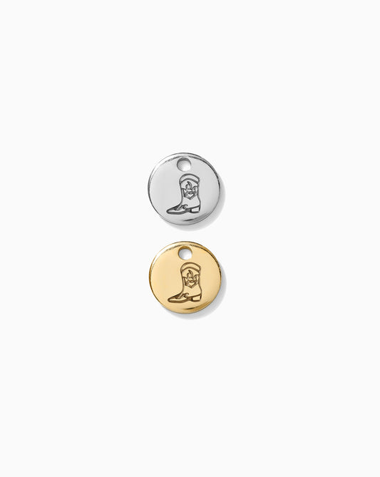6.3mm Cowboy Boot Charm, CH05