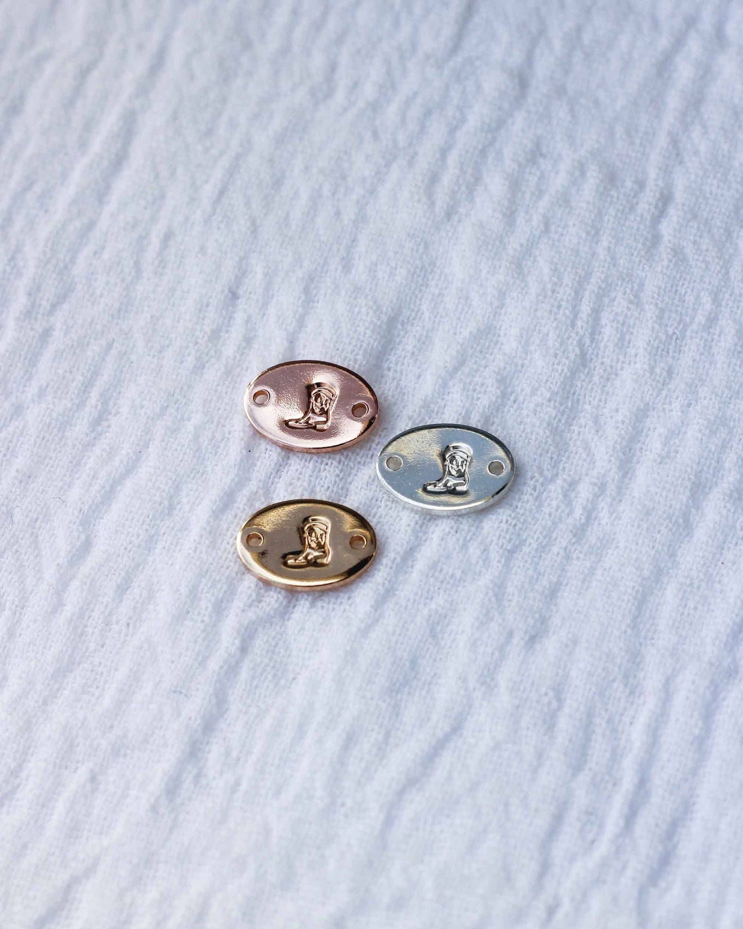 Cowgirl Boot Oval Connector, CN01