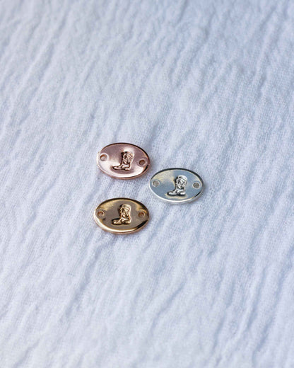 Cowgirl Boot Oval Connector, CN01