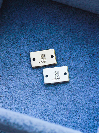 Cowgirl Boot Mini Bar Connector, SCN508