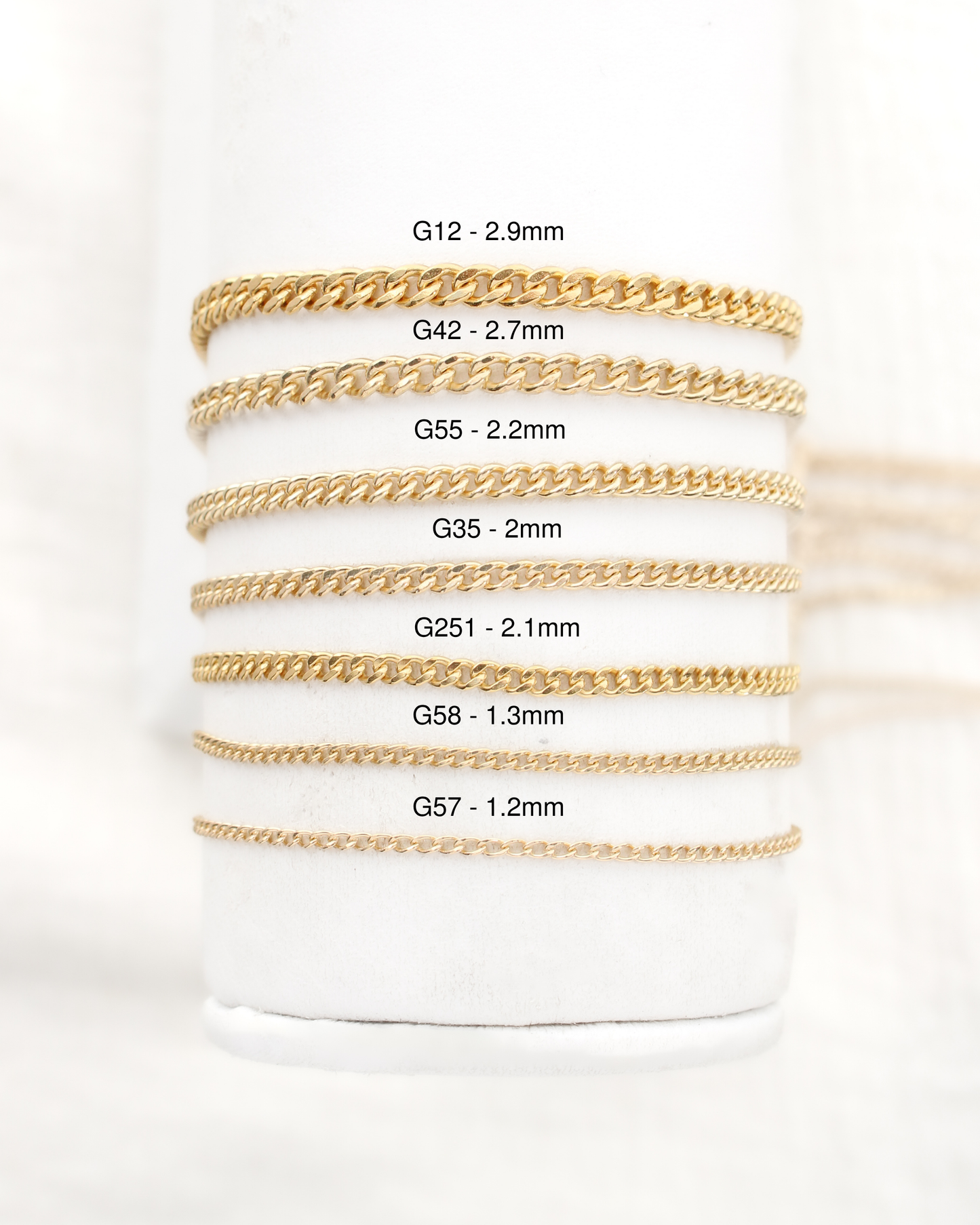 2.1mm curb chain, S251, G251